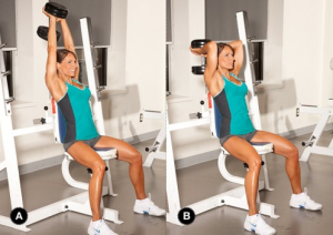 Seated arm extensions