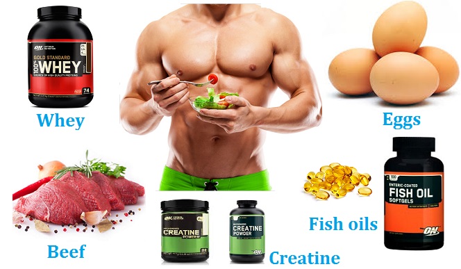 Muscle Building Foods and Supplements